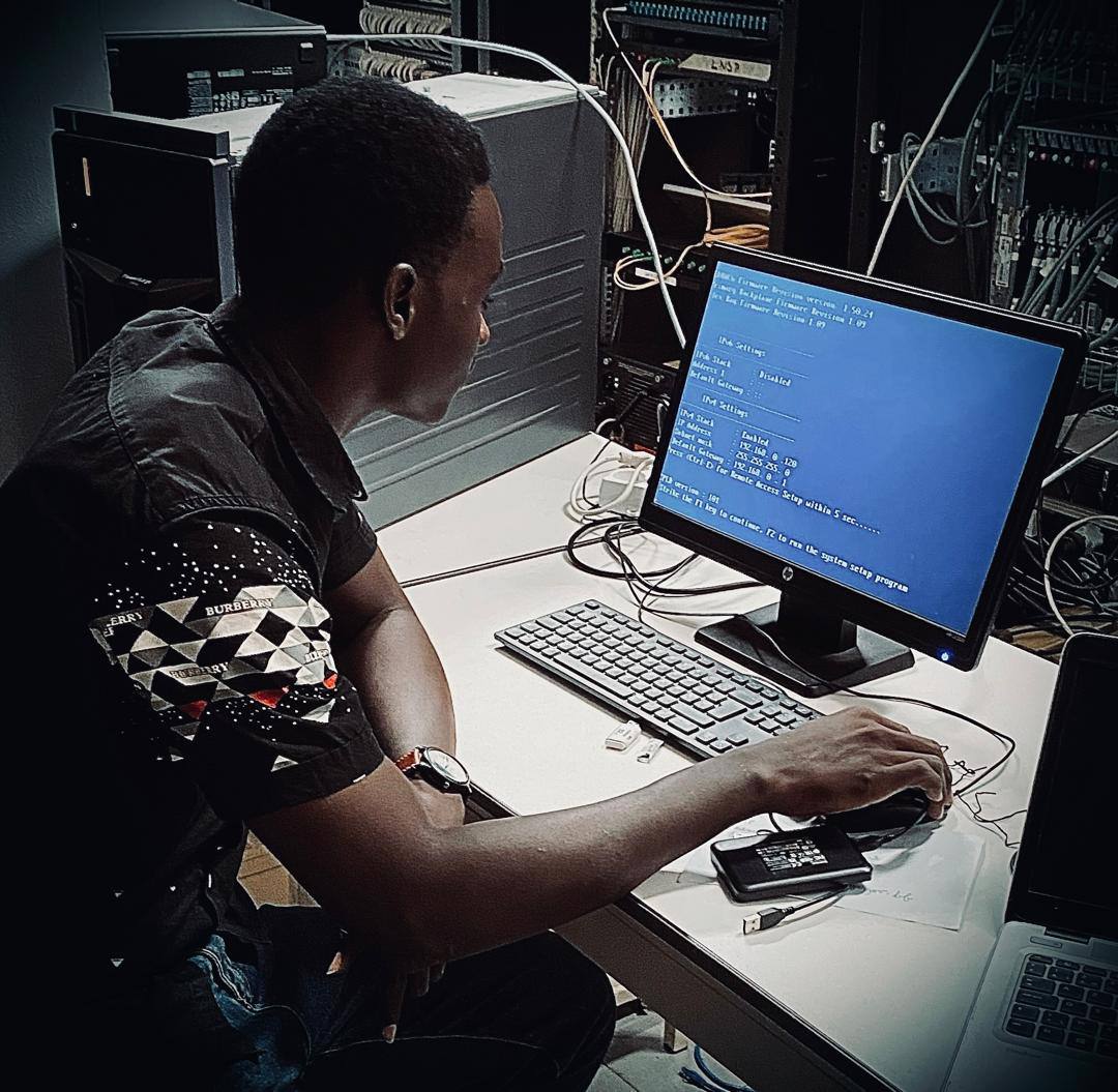 Romaric en action