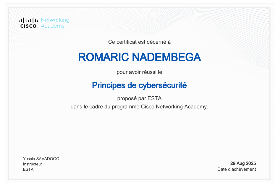 Certificat 6